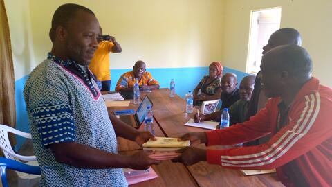 Remise des manuels 